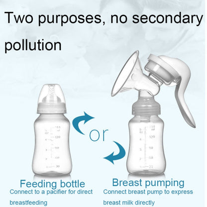 Adjustable Force Breast Pump 2 in 1 Manual Breast Pump Maternity